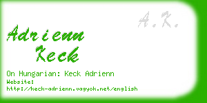 adrienn keck business card